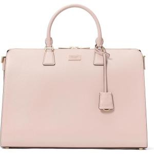 kate spade new york womens Serena Saffiano Leather Laptop Bag(Rose Smoke)